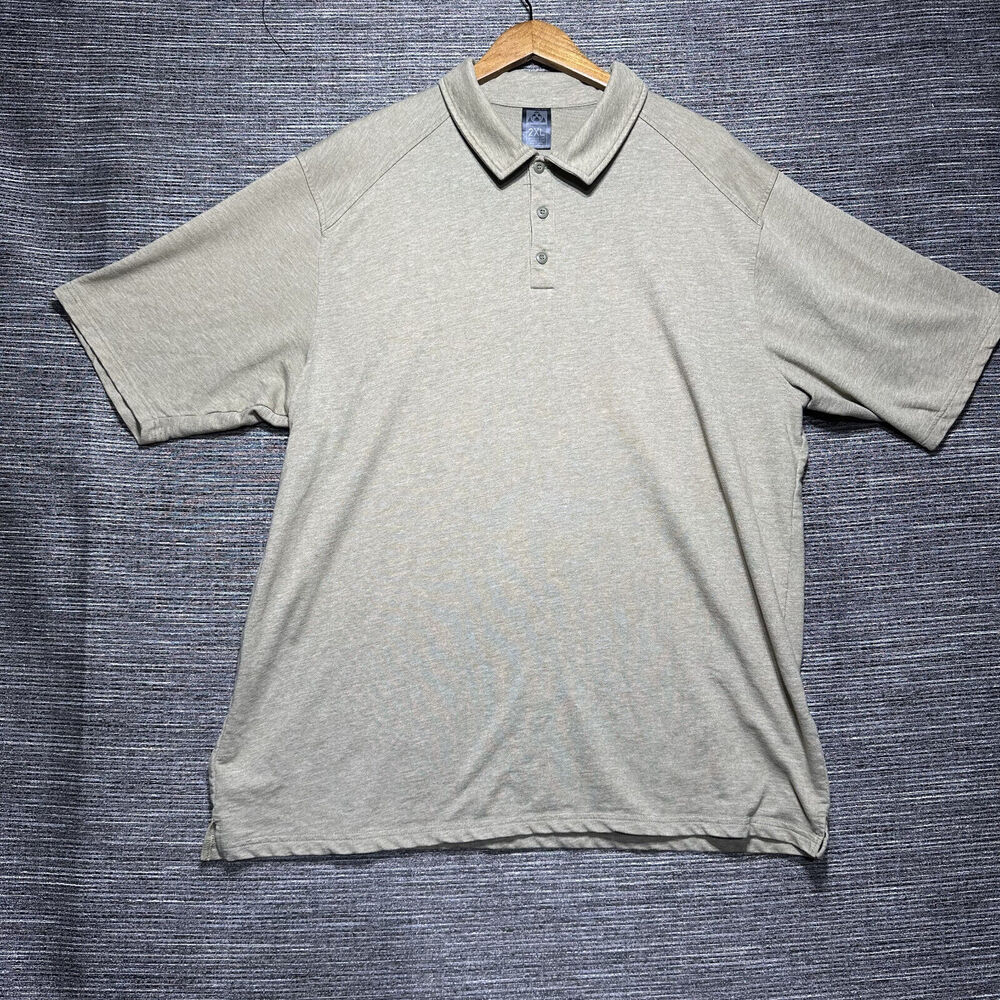 Magpul Polo Shirt Men's 2XL Tan Green Short Sleeve
